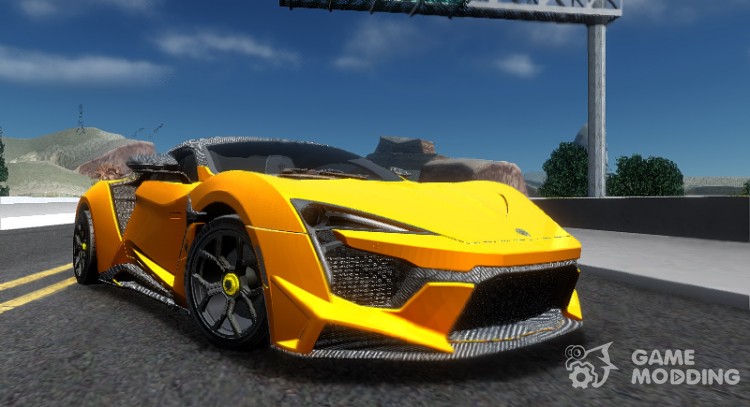 W-Motors Fenyr Supersport для GTA San Andreas
