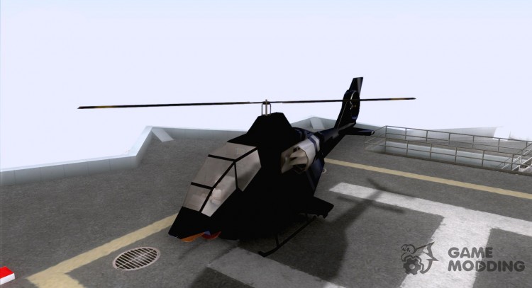 Helicóptero de ataque urbano para GTA San Andreas