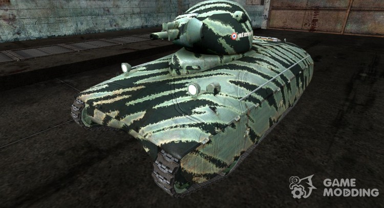 Шкурка для AMX40 от PogS #3 для World Of Tanks