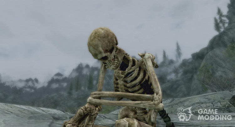 Звериные esqueletos para TES V: Skyrim