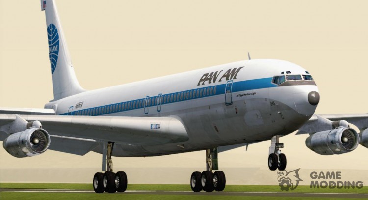 Boeing 707-300 Pan American World Airways (Pan Am) para GTA San Andreas