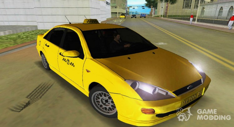 Ford Focus Taxi для GTA Vice City