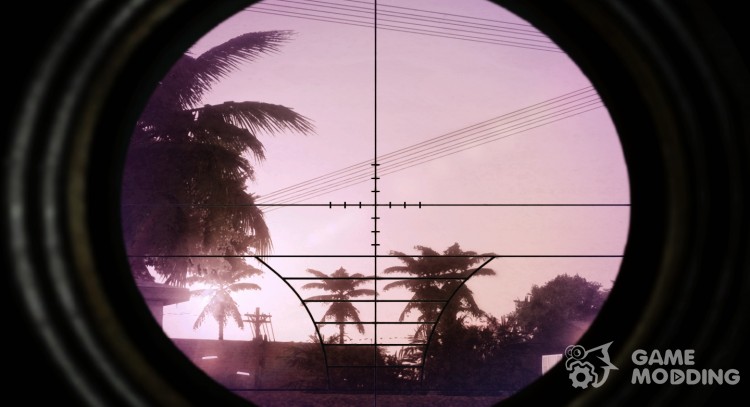 Mil Pliex(New sniper scope) para GTA San Andreas