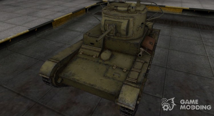 La piel para el T-26 en расскраске 4БО para World Of Tanks