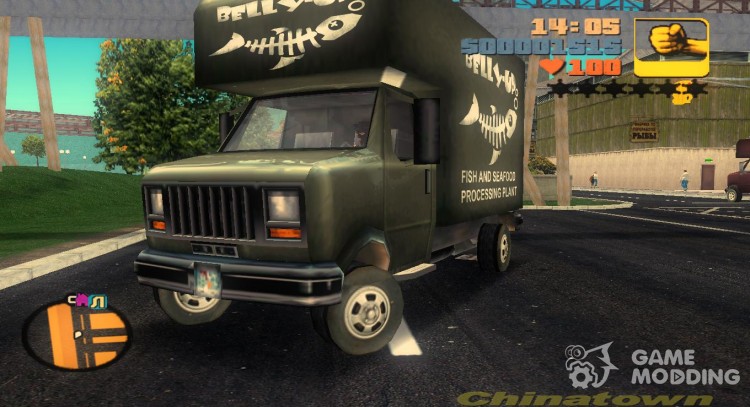 Bellyup in the style of VC for GTA 3