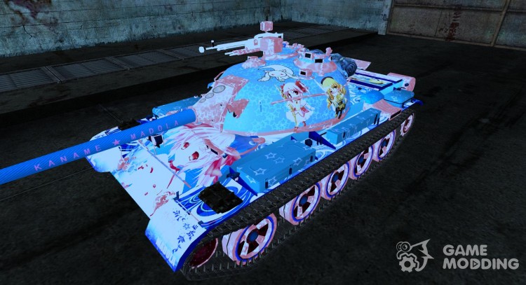 La piel de los tipo 62 Anime para World Of Tanks