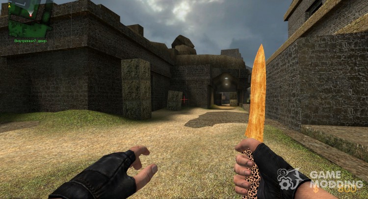 De madera Jaguar cuchillo para Counter-Strike Source