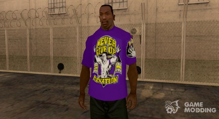 John Cena T Shirt for GTA San Andreas