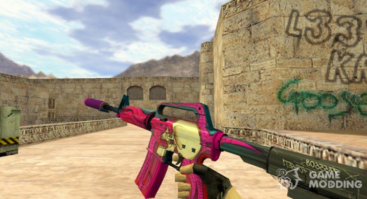 M4A1 Hermes for Counter Strike 1.6