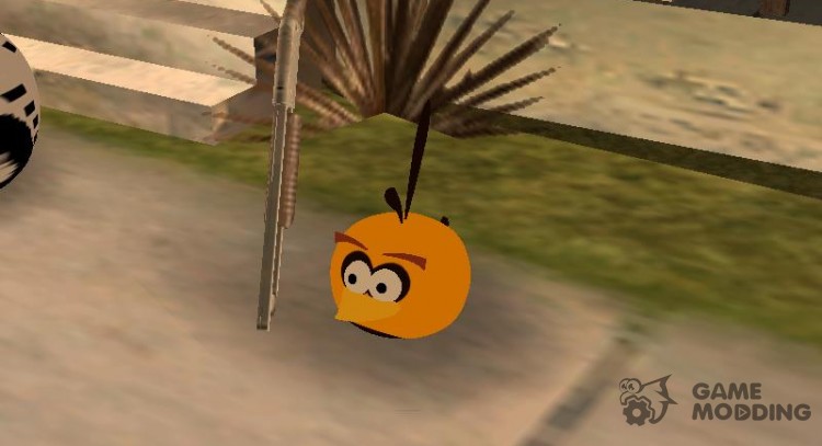 Orange Bird from Angry Birds for GTA San Andreas