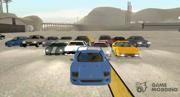 Автомобили подходящие к атмосфере игры для GTA San Andreas