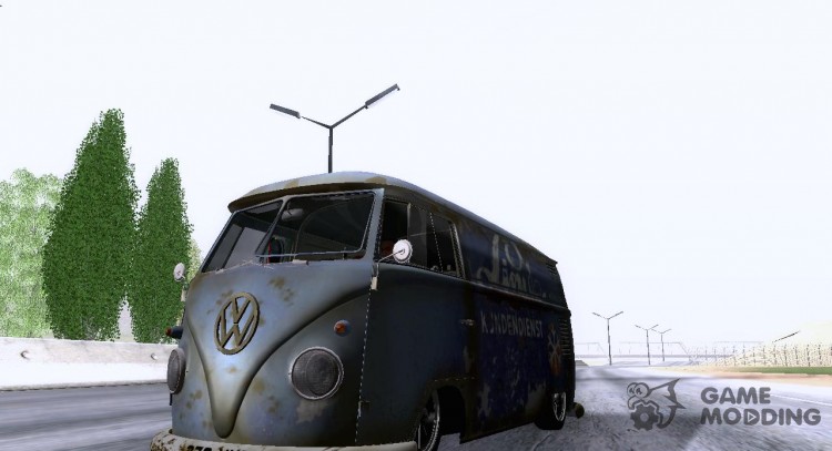 VW T1 Linde Крысиный фургон для GTA San Andreas
