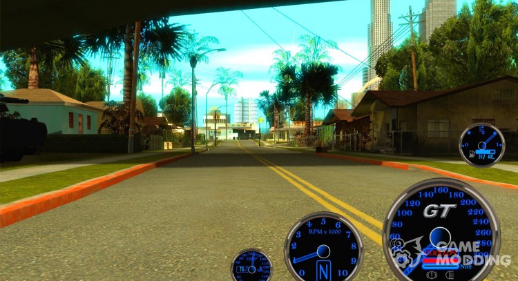 Speedometer GT для GTA San Andreas