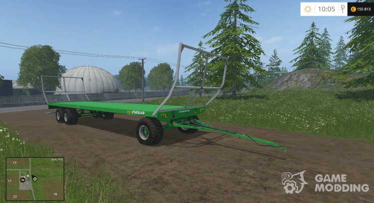 Joskin Wago Trailed 10m Autoloader v 1.0 для Farming Simulator 2015