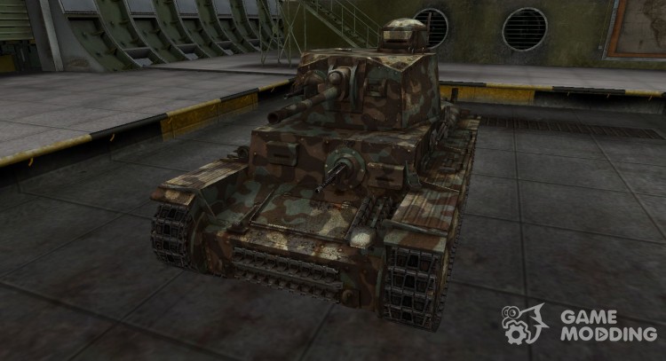 Diamante de camuflaje para el Panzer 38 (t) para World Of Tanks