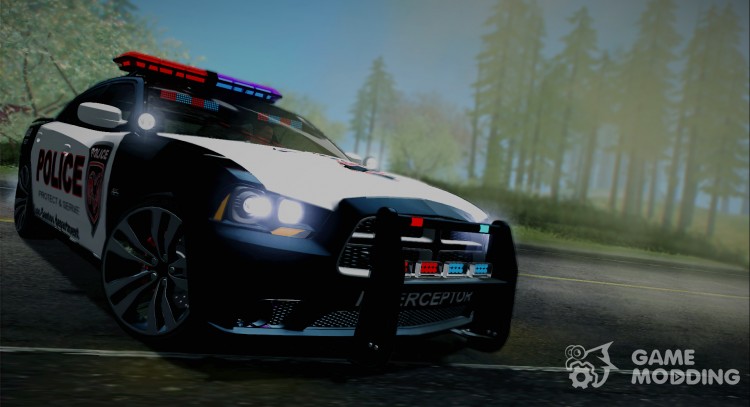 2012 Dodge Charger SRT8 Police interceptor LSPD для GTA San Andreas