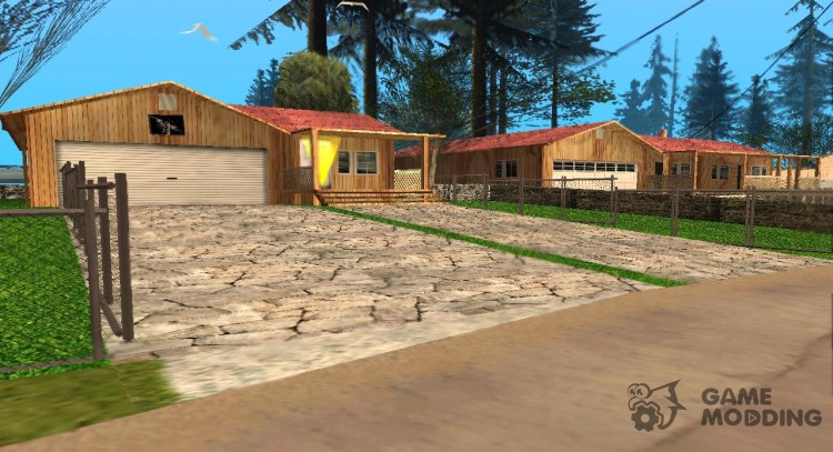Новые дома и интерьеры в country для GTA San Andreas