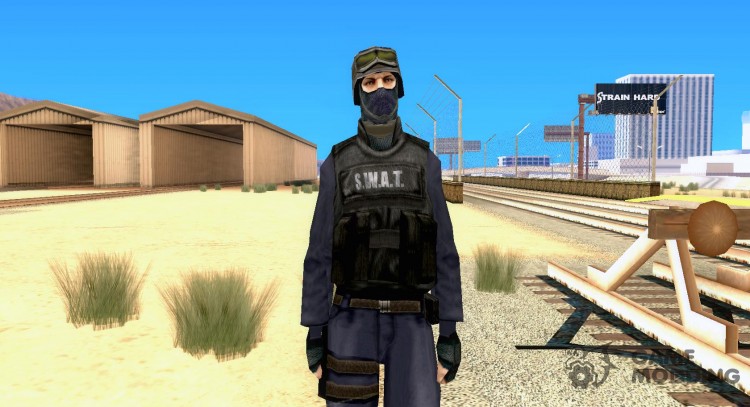 HQ skin S. W. A. T for GTA San Andreas