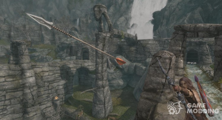 The Legend of Zelda flechas de fuego, hielo y luz para TES V: Skyrim