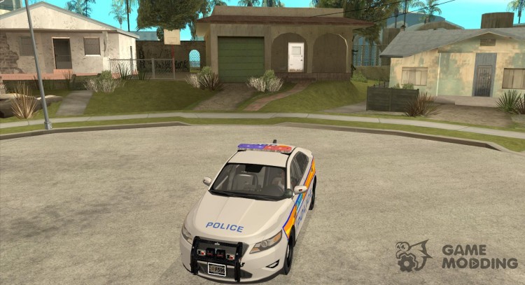 Ford Taurus 2011 Metropolitan Police Car for GTA San Andreas