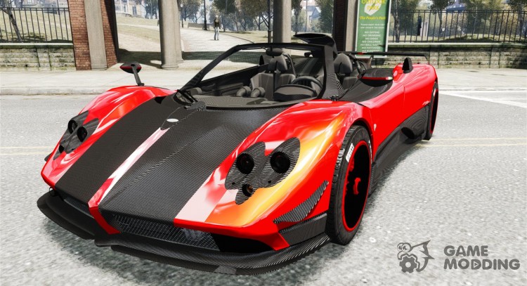El Pagani Zonda Cinque Roadster para GTA 4