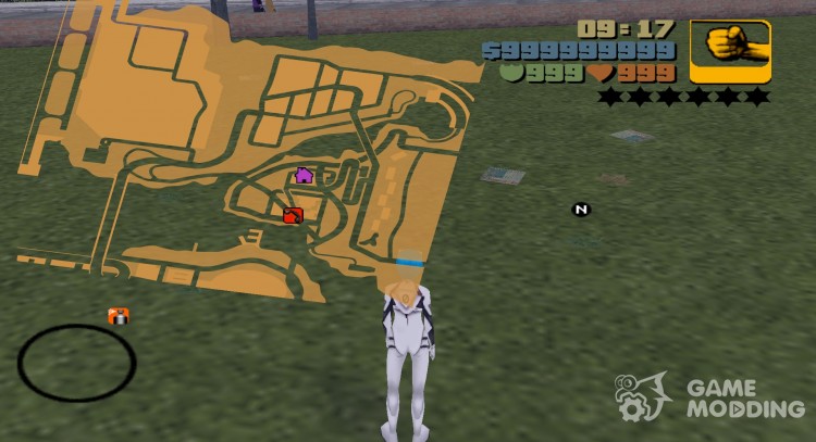 HQ Original (Yellow) Radar for GTA 3