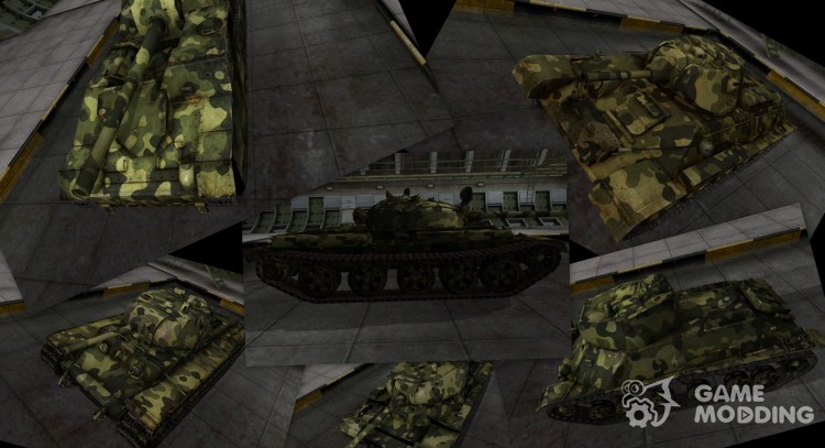 El camuflaje de los tanques soviéticos para World Of Tanks