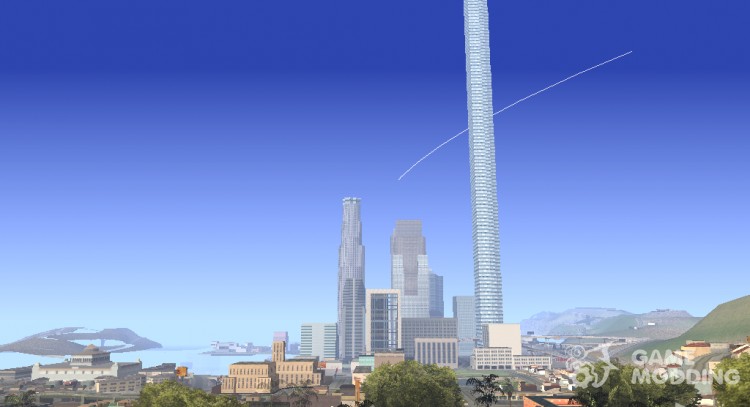 Очень большая башня для GTA San Andreas