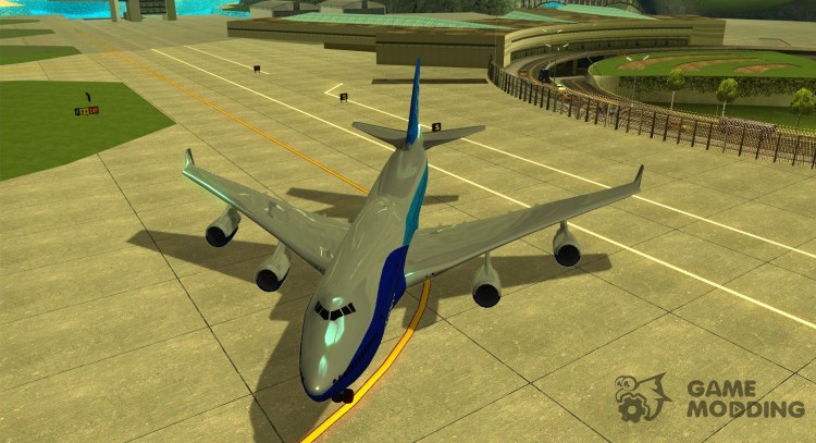 Boeing 747 serie 8 para GTA San Andreas