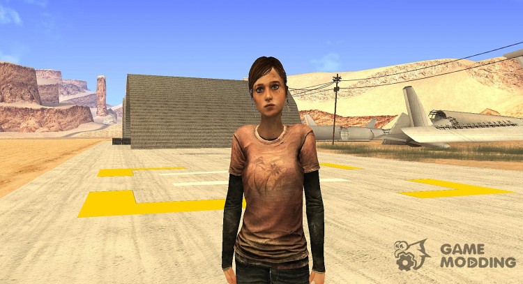 Ellie from The Last of Us for GTA San Andreas