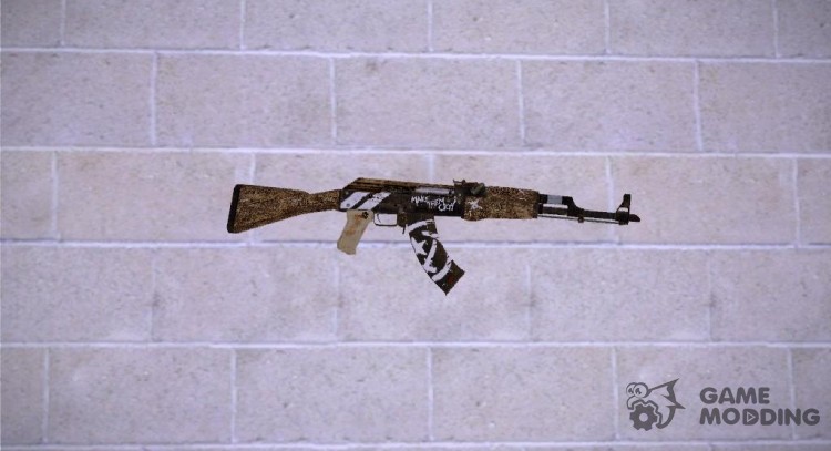 AK47 CSGO Wasteland Rebel for GTA San Andreas