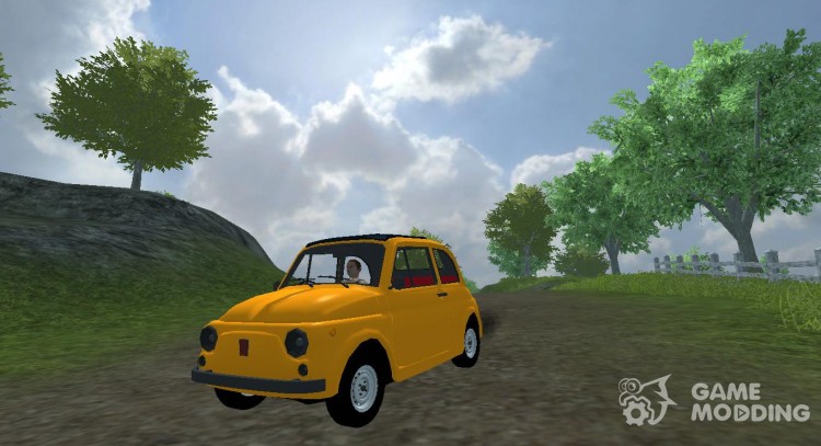Classic Fiat 500 for Farming Simulator 2013