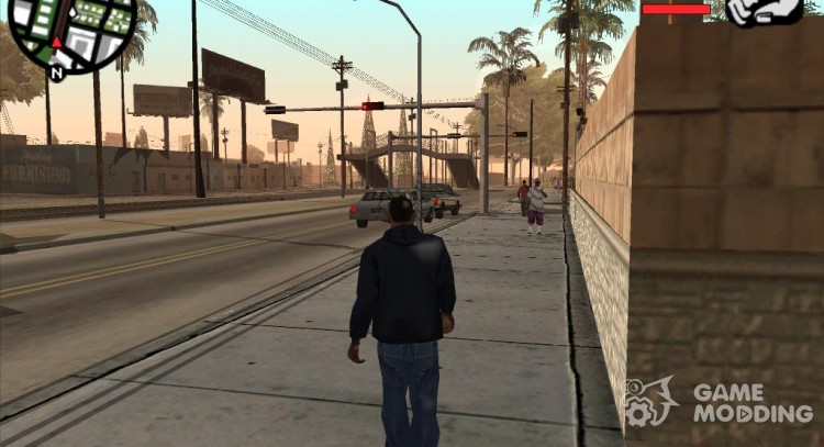 La versión móvil de pack de mods para GTA San Andreas