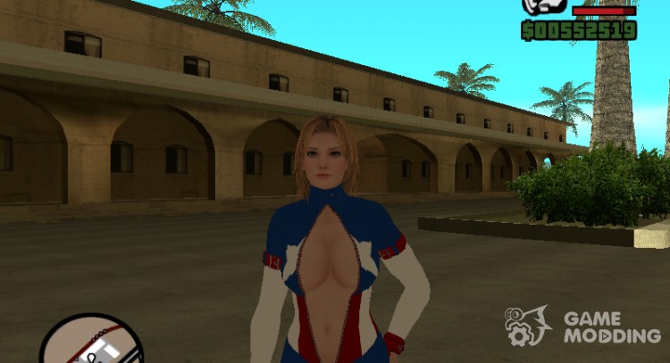 Tina Americana from Dead or Alive 5 para GTA San Andreas