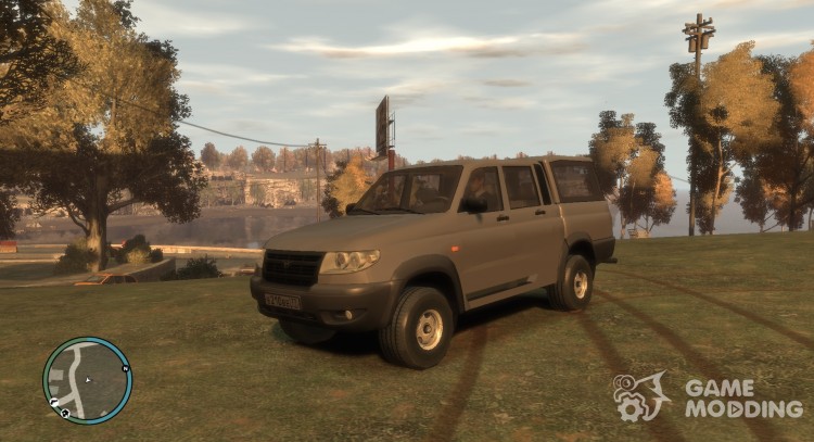El uaz Patriot Camioneta para GTA 4