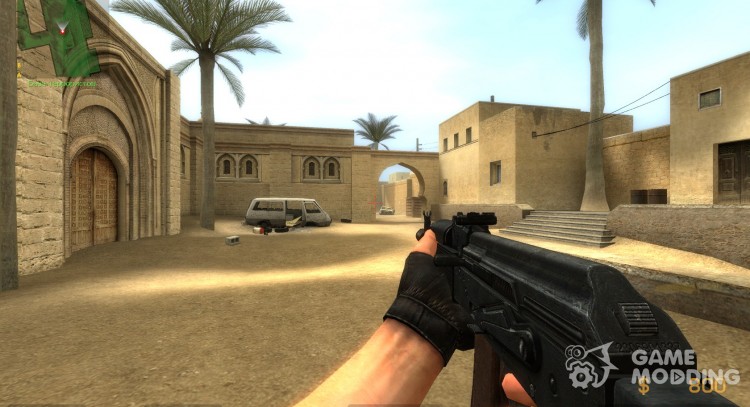 GSC декомпиляция AK74M для Counter-Strike Source