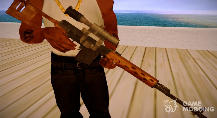 Svd SA Style para GTA San Andreas