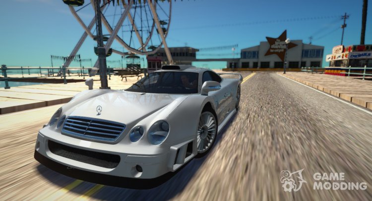 1998 Mercedes-Benz CLK GTR (C208) для GTA San Andreas