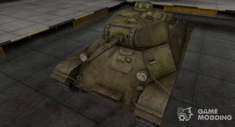La piel para el T-50 en расскраске 4БО para World Of Tanks