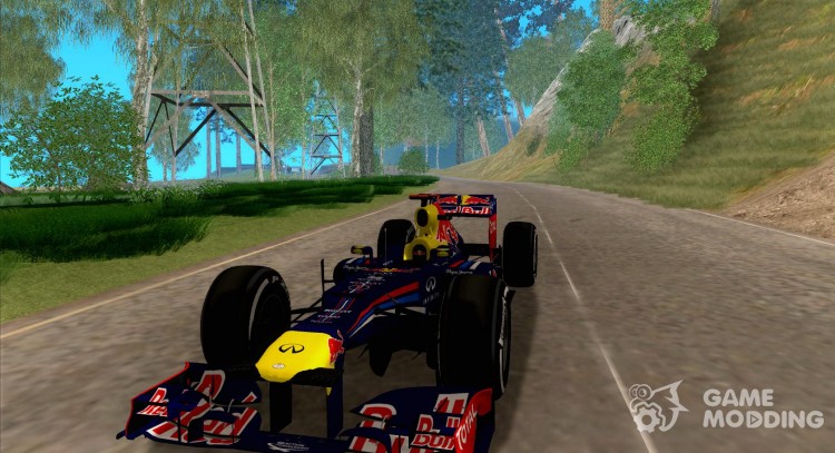 Red Bull F1 RB8 2012 for GTA San Andreas