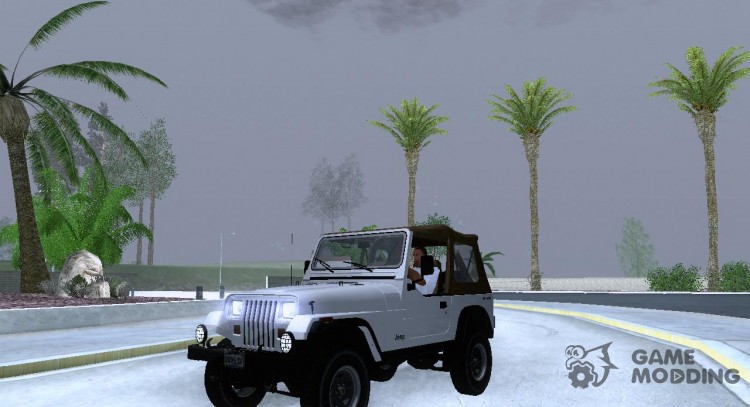 Jeep Wrangler Convertible для GTA San Andreas