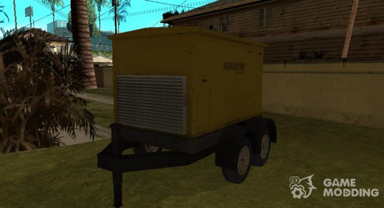 El Remolque De Un Generador para GTA San Andreas