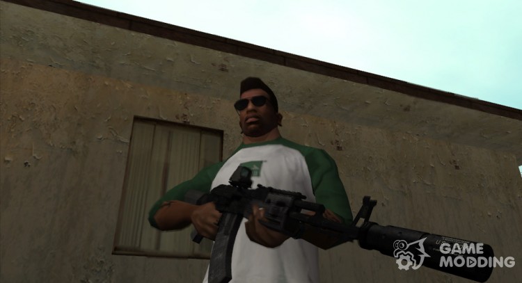 Black AK-47 для GTA San Andreas