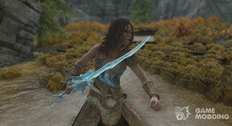 Guild Wars 2 Elemental Dragon Sword для TES V: Skyrim
