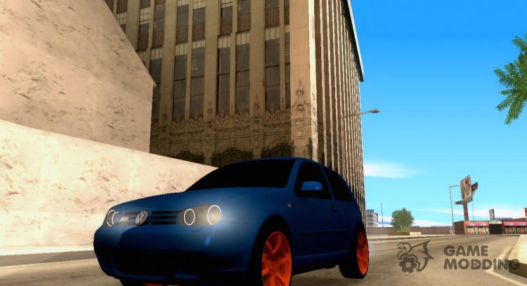 Volkswagen Golf IV GTI Light Tuning для GTA San Andreas