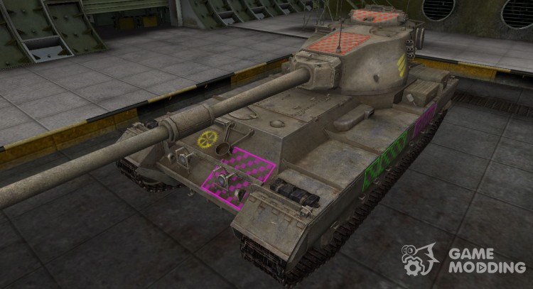 Качественные зоны пробития для FV215b для World Of Tanks