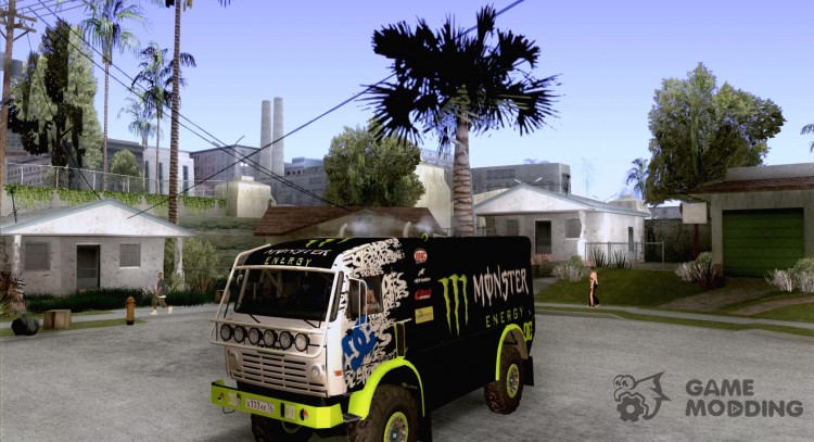 КамАЗ 4911 Мастер Monster Energy для GTA San Andreas