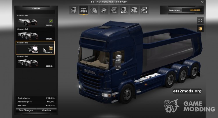 Scania Multi-Mod para Euro Truck Simulator 2