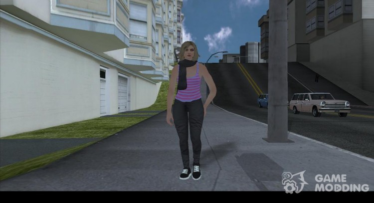 Female Player Animations PED. IFP for GTA San Andreas