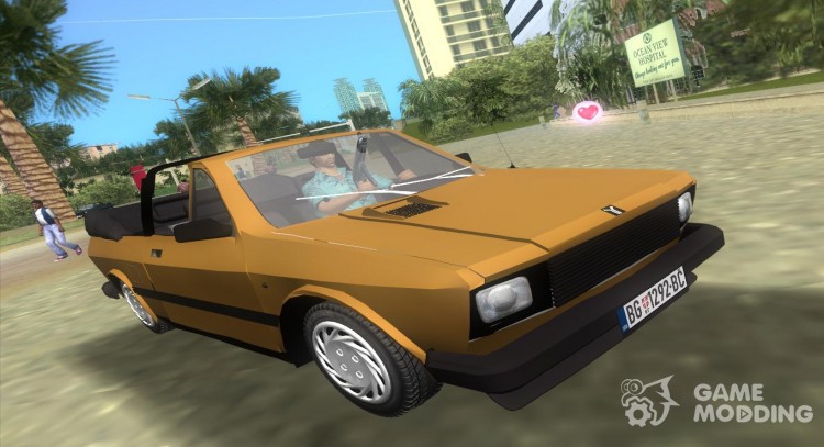 Yugo Koral 45 Kabrio for GTA Vice City